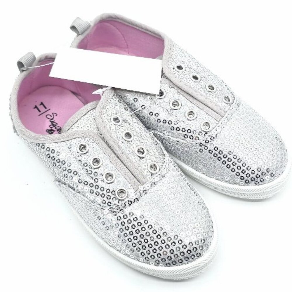 Shiny Sequin Sneakers